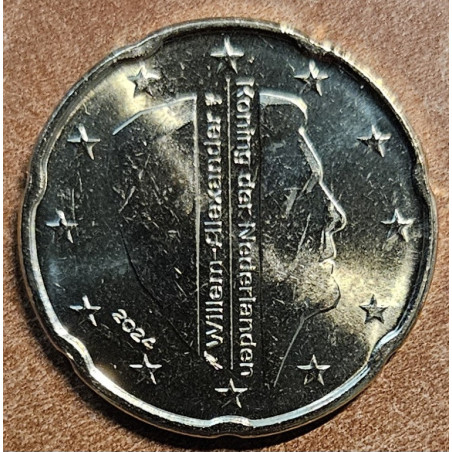 Euromince mince 20 cent Holandsko 2024 - Kráľ Willem Alexander (UNC)