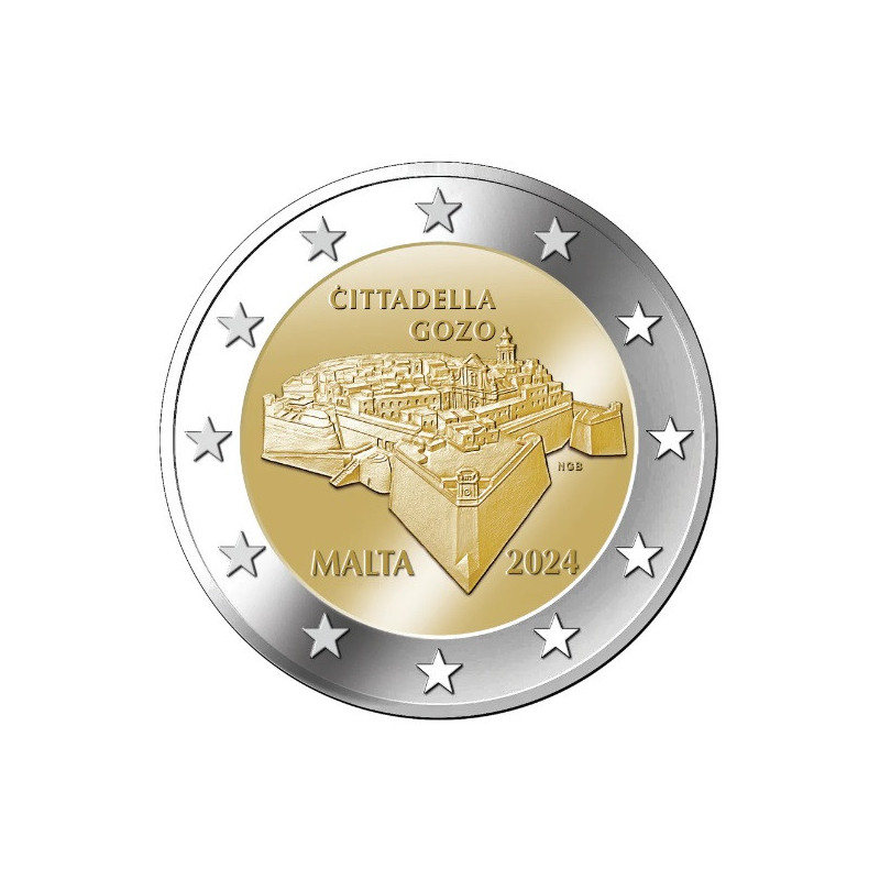 2 Euro Malta 2024 - Citadela Gozo (UNC)
