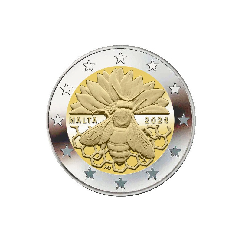 2 Euro Malta 2024 - Maltská včela (UNC)
