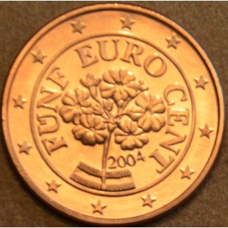 Euromince mince 5 cent Rakúsko 2004 (UNC)