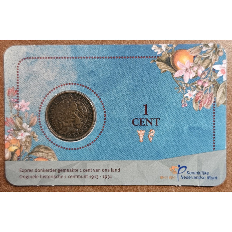 1 cent Netherlands 1930 - edition 2024 (XF)