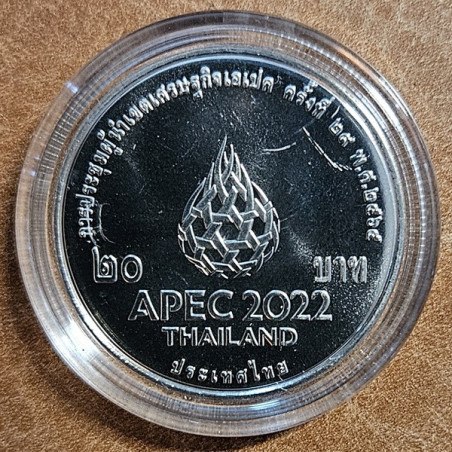 Thajsko 20 baht 2022 APEC (UNC)