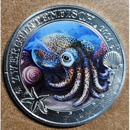 3 Euro Austria 2024 - Hawaiian Bobtail Squid (UNC)