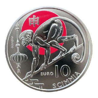 10 Euro San Marino 2024 - A majom (UNC)