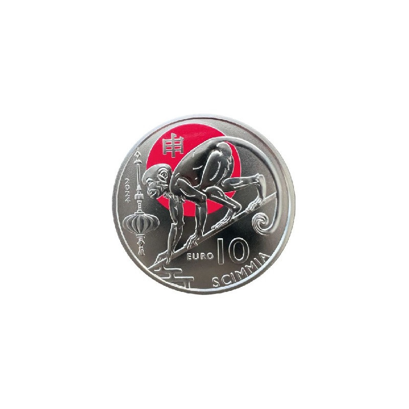 10 Euro San Marino 2024 - Monkey (UNC)