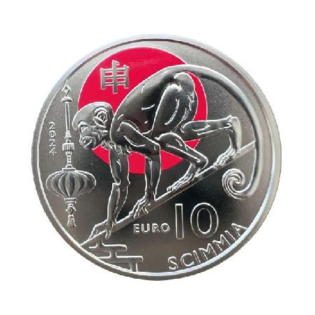 10 Euro San Marino 2024 - A majom (UNC)