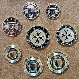 Málta 2024 - 8 részes forgalmi sor (UNC)