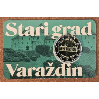 2 Euro Chorvátsko 2024 - Staré mesto vo Varaždine (BU karta)