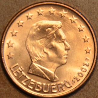 Euromince mince 2 cent Luxembursko 2002 (UNC)