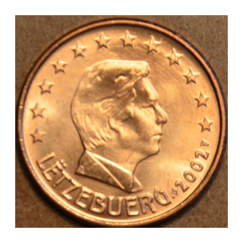 euroerme érme 2 cent Luxemburg 2002 (UNC)