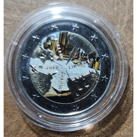 2 Euro Fínsko 2024 - Fínska architektúra III. (farebná UNC)