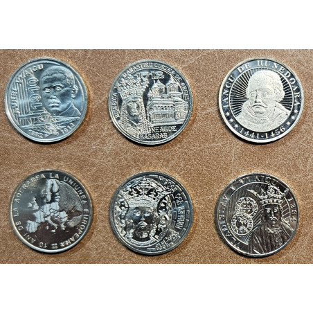 Rumunsko 6x 50 Bani 2010-2017 (UNC)