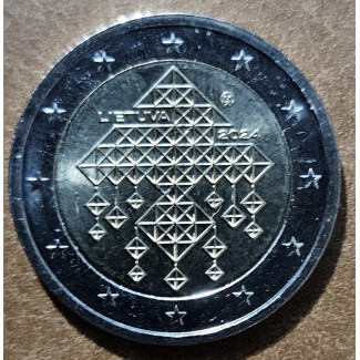 2 Euro Litva 2024 - Slamené záhrady (UNC)