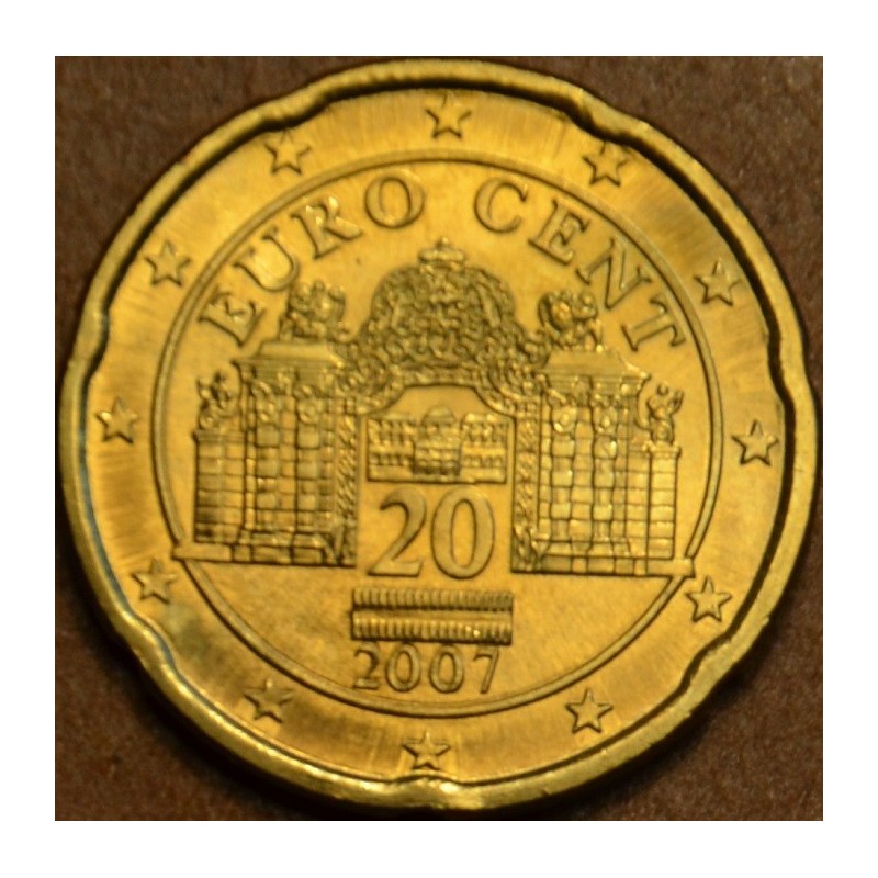 eurocoin eurocoins 20 cent Austria 2007 (UNC)