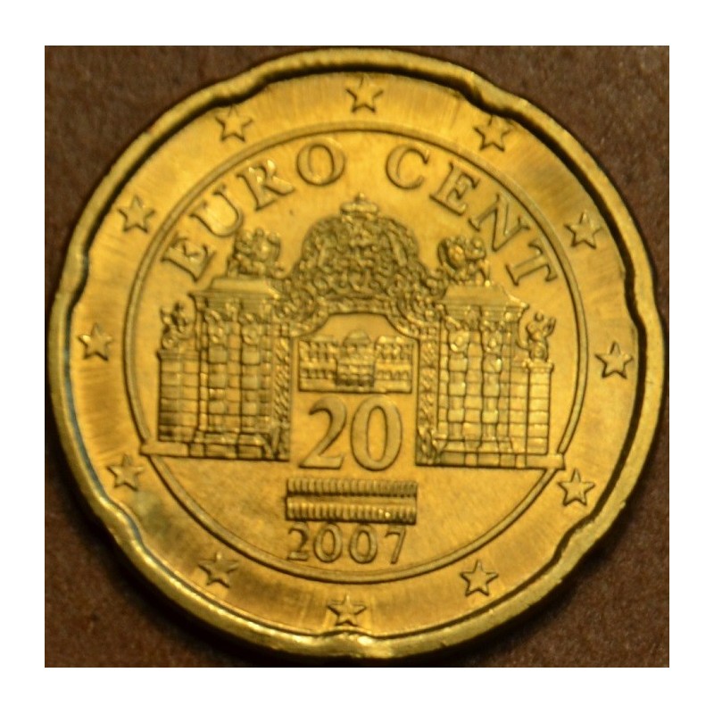euroerme érme 20 cent Ausztria 2007 (UNC)