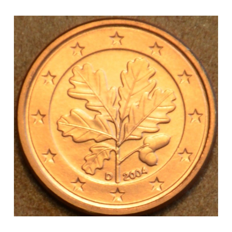 Euromince mince 1 cent Nemecko \\"D\\" 2004 (UNC)