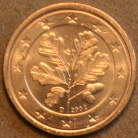 euroerme érme 2 cent Németország \\"D\\" 2002 (UNC)