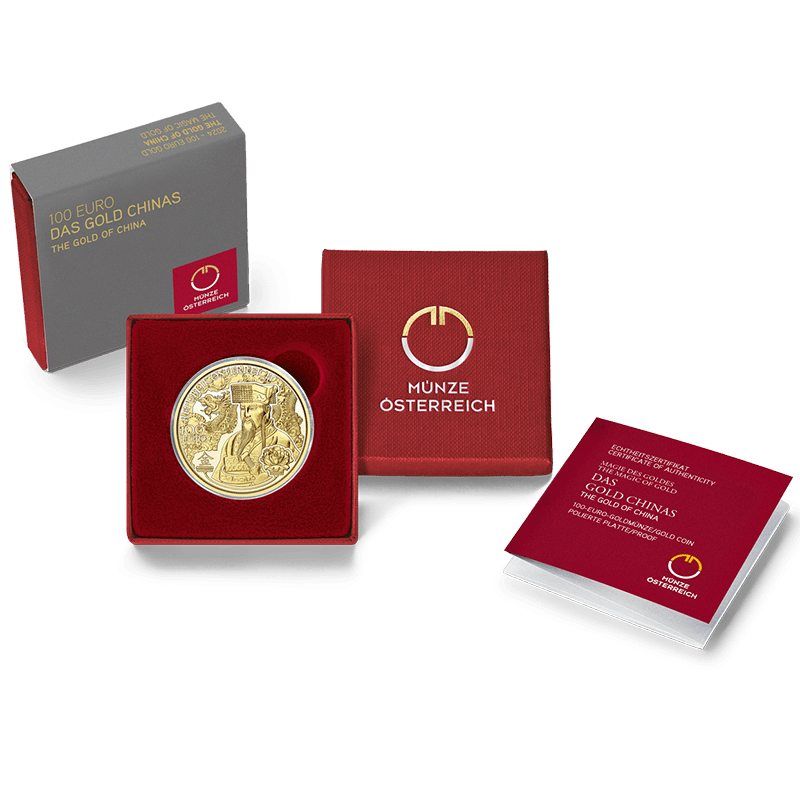 100 Euro Ausztria 2024 - Kína aranya (Proof)