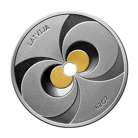 5 Euro Lettország 2024 - Energia érme (Proof)