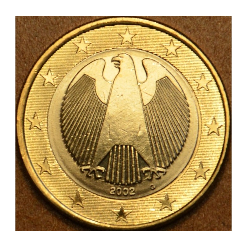 euroerme érme 1 Euro Németország \\"G\\" 2002 (UNC)