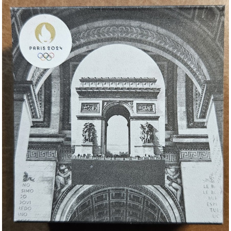 10 Euro Francúzsko 2024 - Olympiáda Paríž: Arc de Triomphe (Proof)