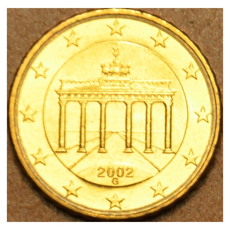 euroerme érme 10 cent Németország \\"G\\" 2002 (UNC)