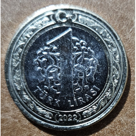 Turecko 1 lira 2022 Veľká ofenzíva (UNC)