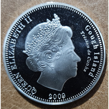 Tristan da Cunha 1 Crown Gough island 2009 (UNC)