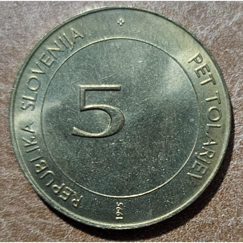 Slovenia 5 Tolarjev 1995 - FAO (UNC)
