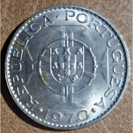 East Timor 10 Escudos 1970 (Aunc - spots)