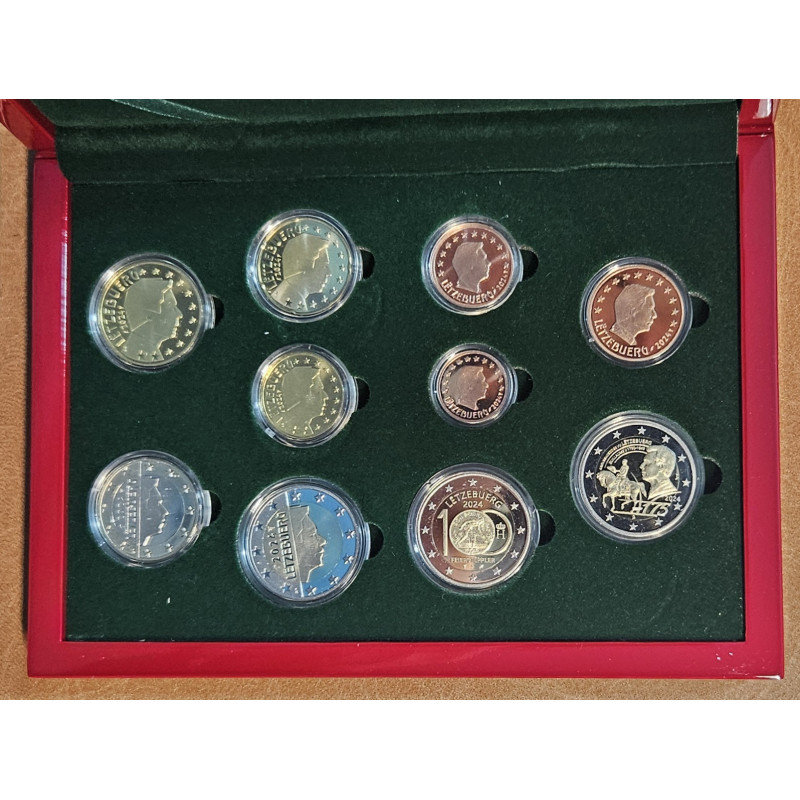 Luxemburg 2024 - 10 részes forgalmi sor (Proof)