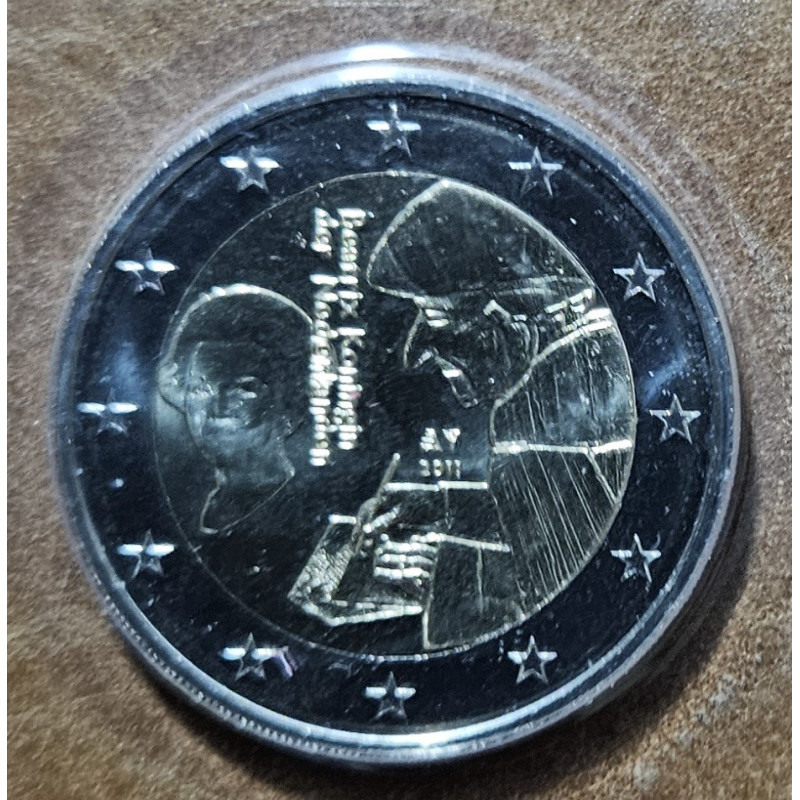 Euromince mince 2 Euro Holandsko 2011 - 500. výročie Erasmovej sláv...