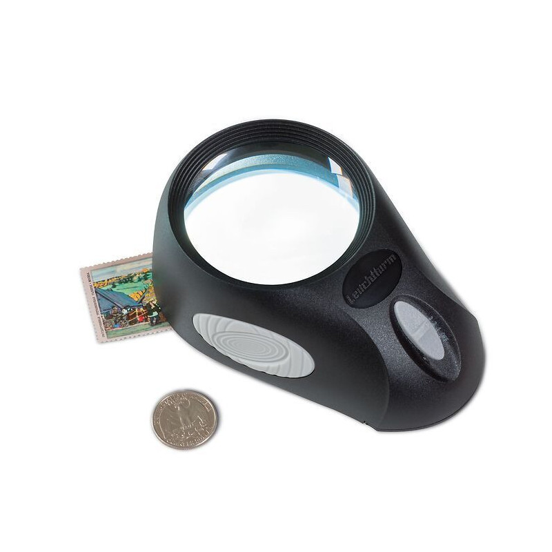 Magnifer BULLAUGE with 5x magnification, 6 LED's