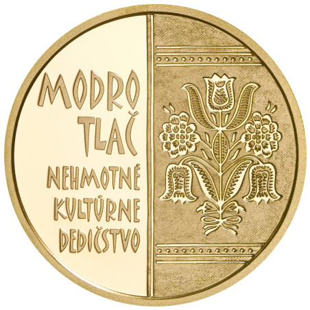 100 Euro Slovensko 2024 - Modrotlač (Proof)