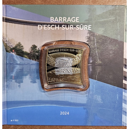 5 Euro Luxemburg 2024 - Esch-sur-Sûre dam (Proof)