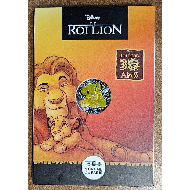 10 Euro Franciaország 2024 - Oroszlánkirály (UNC)