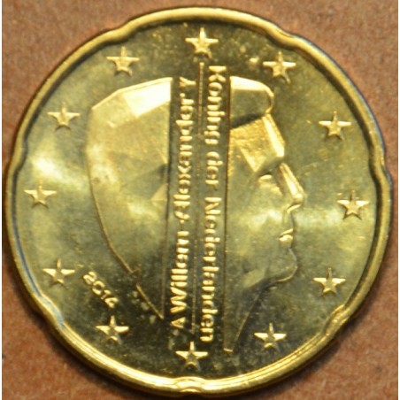 Euromince mince 20 cent Holandsko 2014 - Kráľ Willem Alexander (UNC)