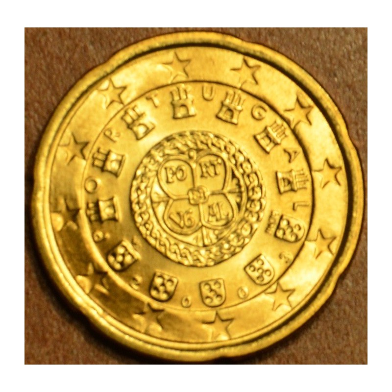 Euromince mince 20 cent Portugalsko 2003 (UNC)