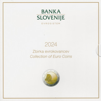 Slovinsko 2024 sada 10 mincí (BU)