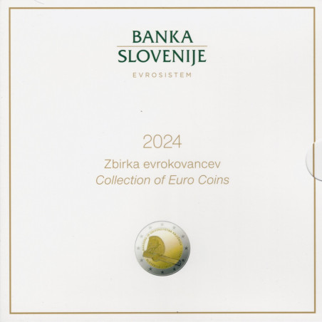 Slovenia 2024 set of 10 coins (BU)
