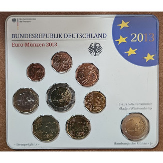 Euromince mince Nemecko sada 9 mincí 2013 \\"J\\" (BU)