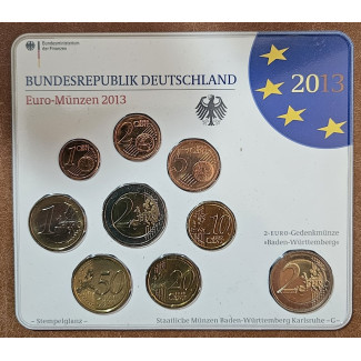 euroerme érme Németország 9 részes forgalmi sor 2013 \\"J\\" (UNC)