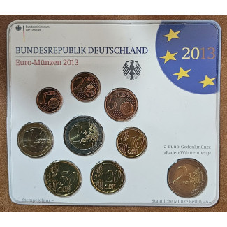 eurocoin eurocoins Germany set of 9 coins 2013 \\"J\\" (BU)