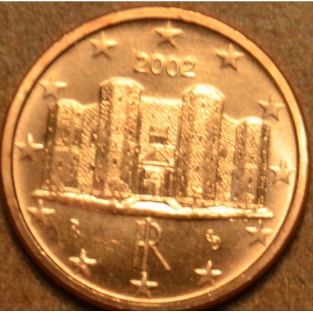 euroerme érme 1 cent Olaszország 2002 (UNC)