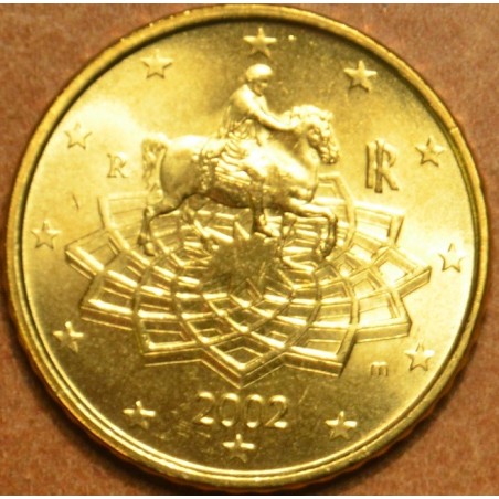 euroerme érme 50 cent Olaszország 2002 (UNC)
