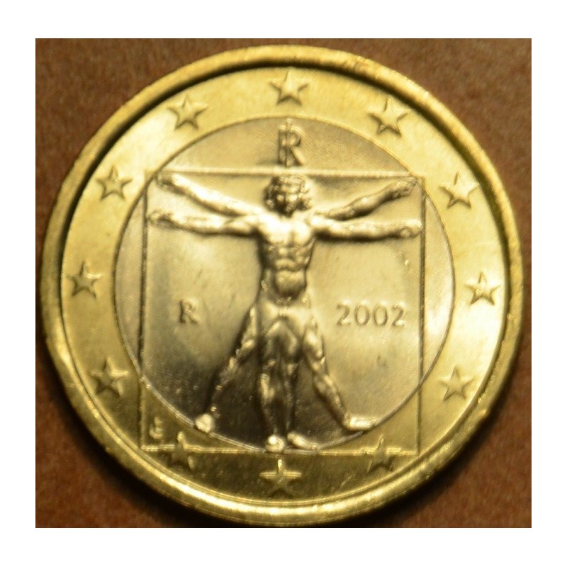 euroerme érme 1 Euro Olaszország 2002 (UNC)