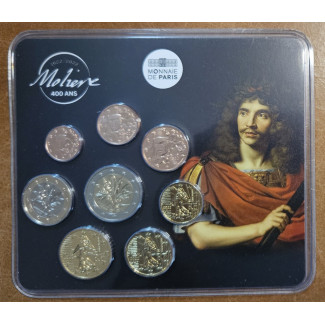 Francúzsko 2022 minisada 8 mincí Moliere (BU)