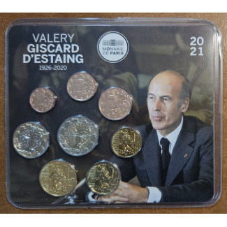 Franciaország 2021 - 8 részes forgalmi sor Giscard d'Estaing (BU)