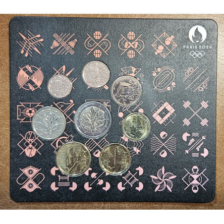 Franciaország 2024 - 8 részes forgalmi sor Sportágak (BU)