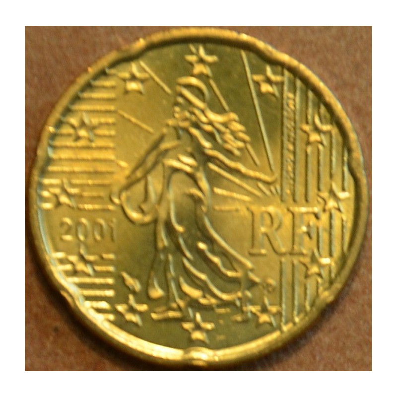 euroerme érme 20 cent Franciaország 2001 (UNC)